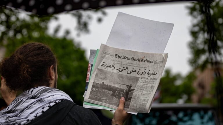 Volgens de New York Times heeft antisemitisme een naam, de genocide is er niet!