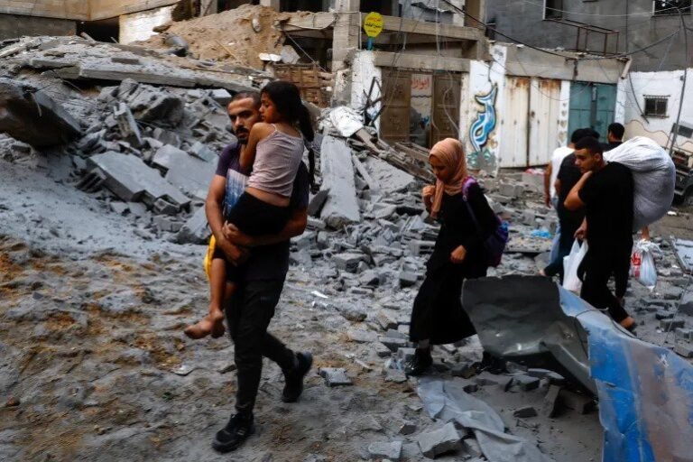 Israël heeft Palestijnen na de oorlog toestemming gegeven om terug te keren naar Noord-Gaza
