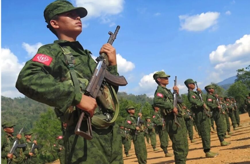 Arakan Leger heeft Rakhine veroverd te midden van de conflicten in Myanmar