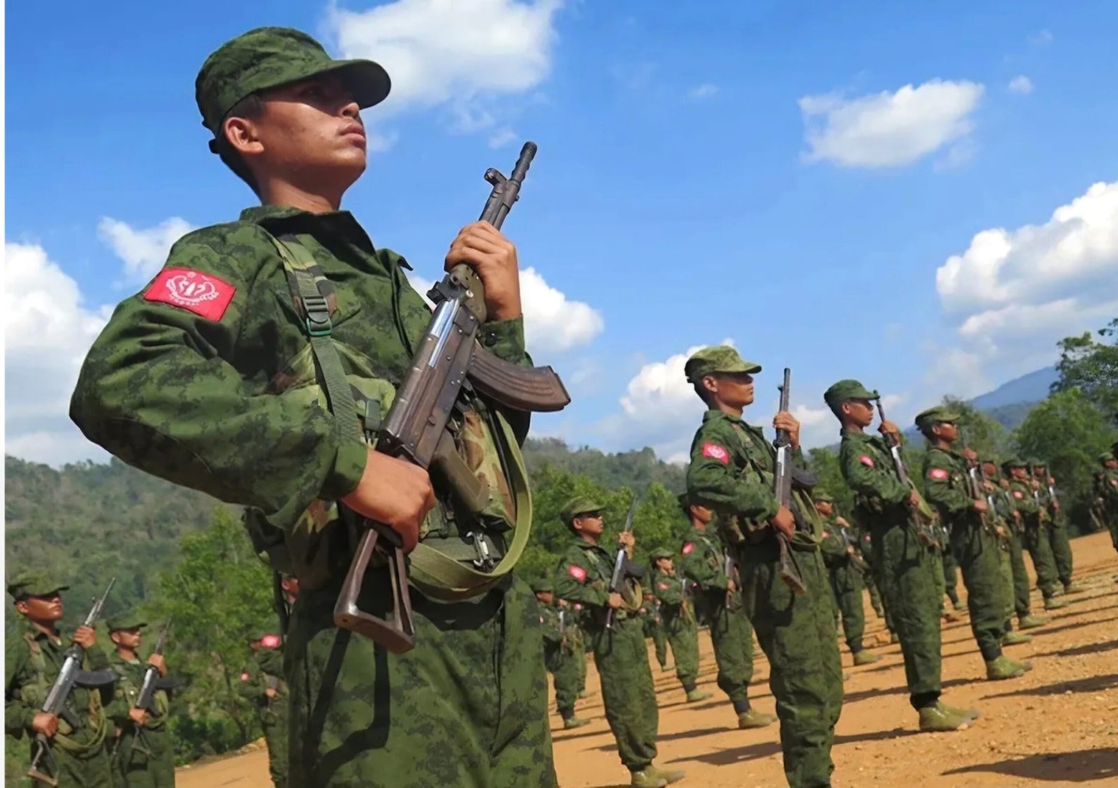 Arakan Leger heeft Rakhine veroverd te midden van de conflicten in Myanmar