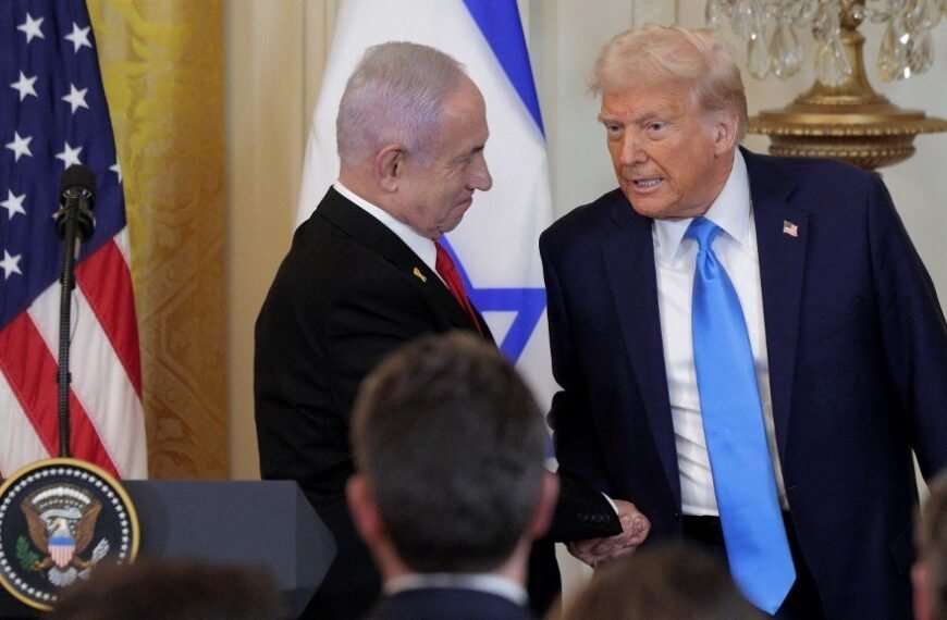 Volledige tekst van de explosieve persconferentie van Trump en Netanyahu