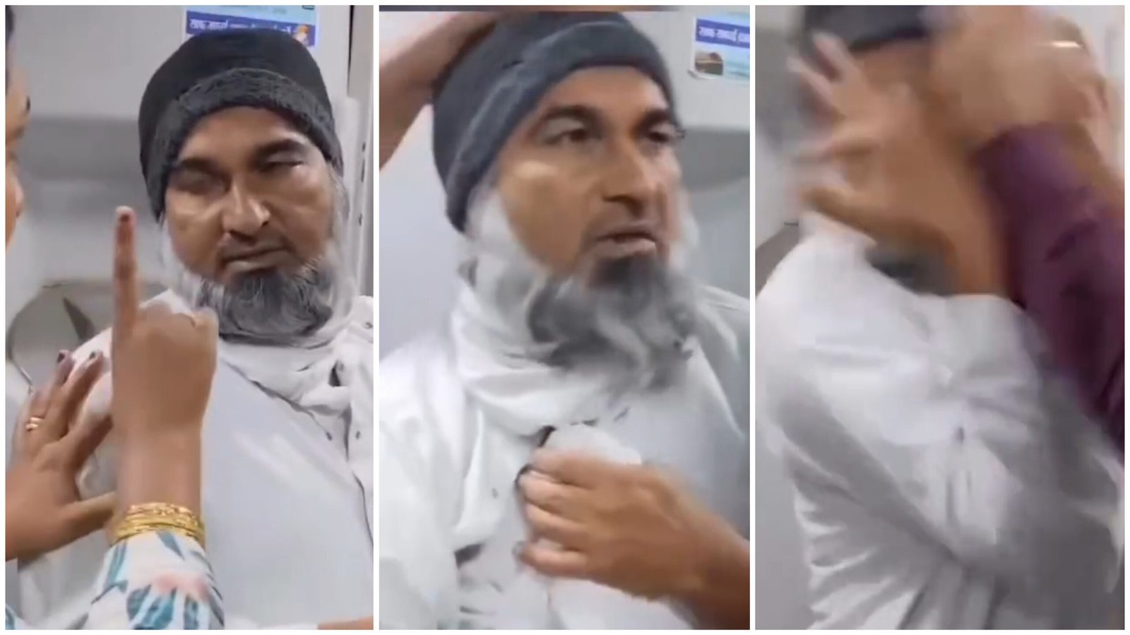 Gujarat: Maulana werd 'Pakistaans' genoemd en aangevallen met de trein