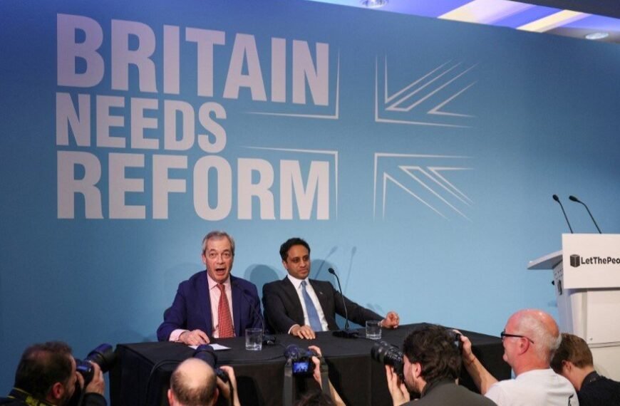 Racistische aanvallen op de Moslim voorzitter van Reform UK