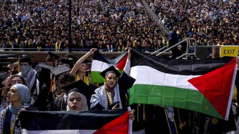 Druk op pro-Palestijnse studenten in Michigan bekritiseerd