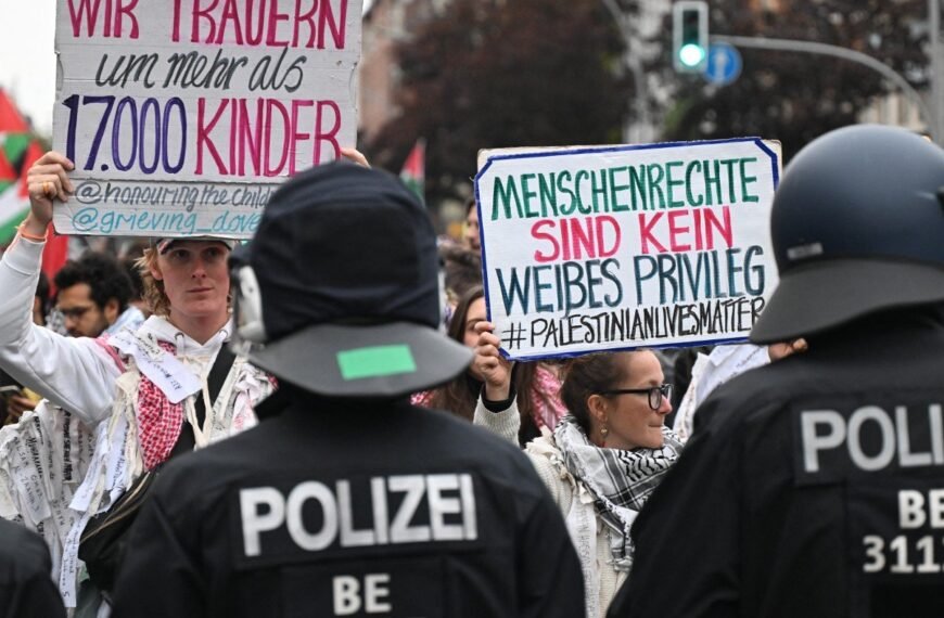 Duitsland dreigt met uitzetting van pro-Palestijnse activisten