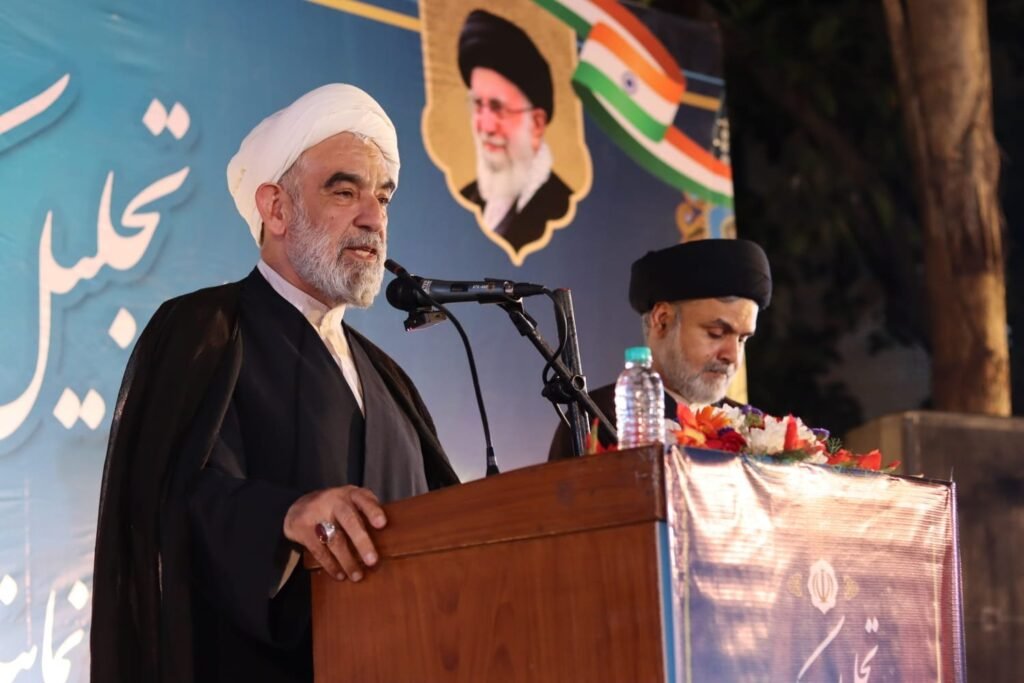 Heilige Verbondenheid in de Tijd: Ayatollah Mohsin Qummi benadrukte de India-Iranrelaties tijdens de ceremonie in Delhi