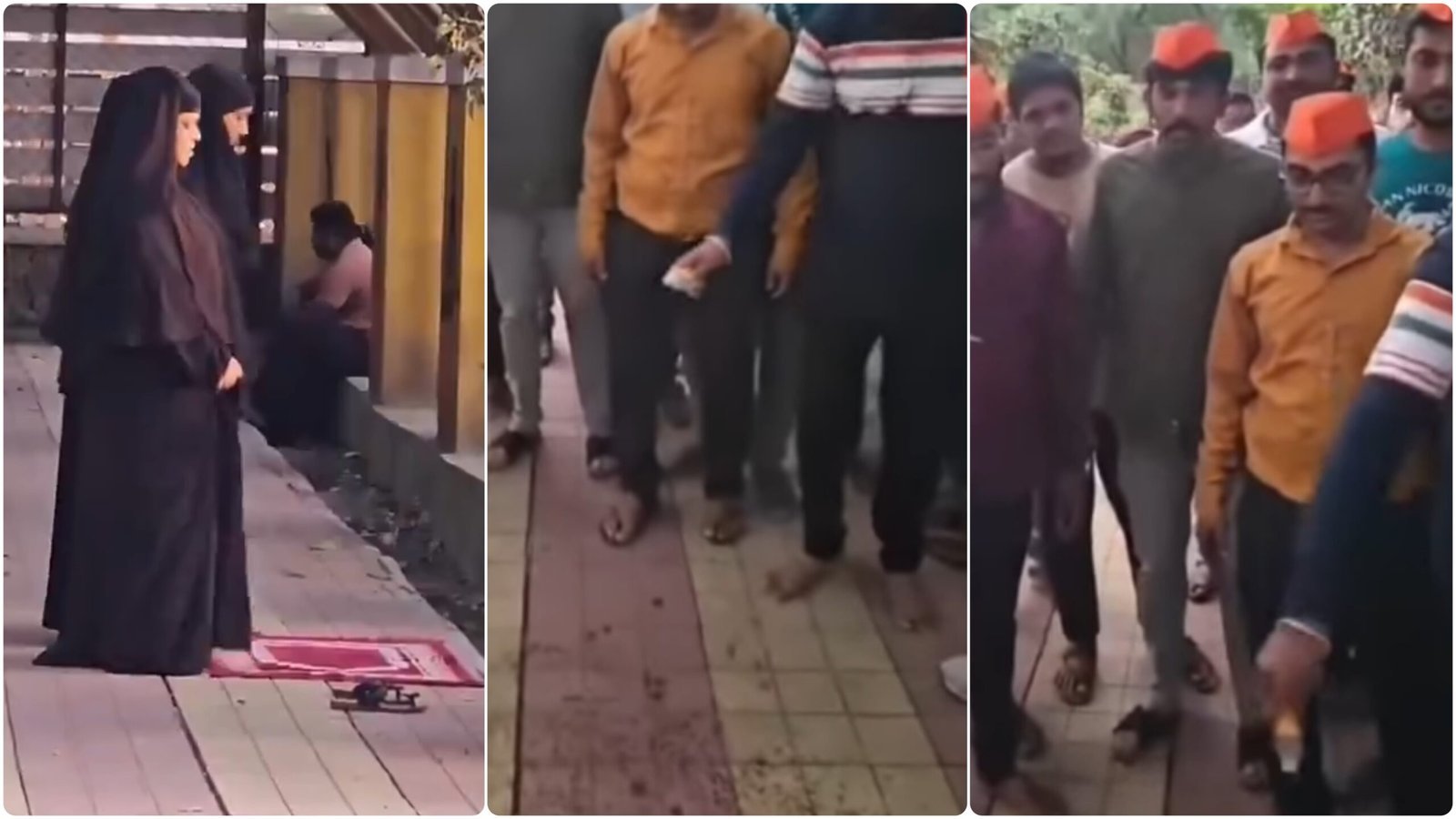 Rechsextremistische Groep in Maharashtra na Vrouwengebed 'Melk Tweeling'
