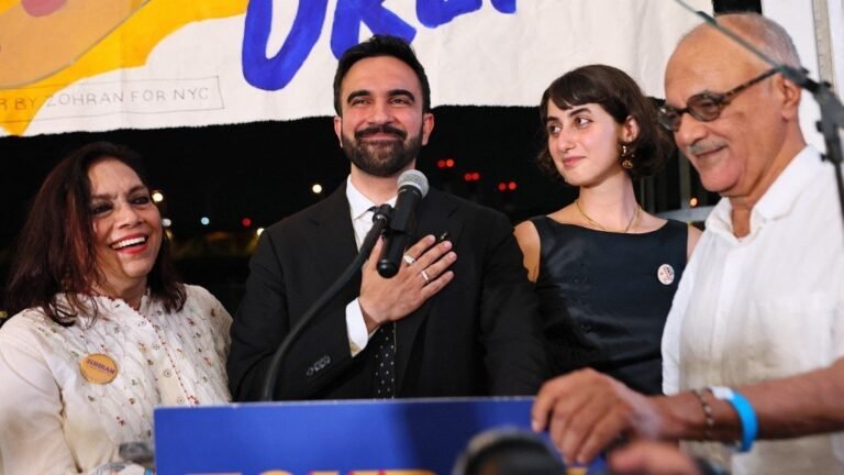 Pro-Palestijnse socialist Zohran Mamdani wint NYC gemeentelijke voorverkiezingen