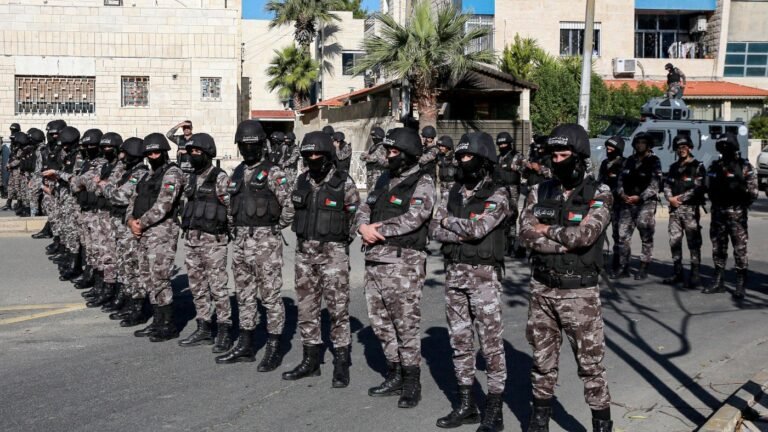 Jordanië richt zich op steun voor Gaza met de grootste arrestatieoperatie in tien jaar