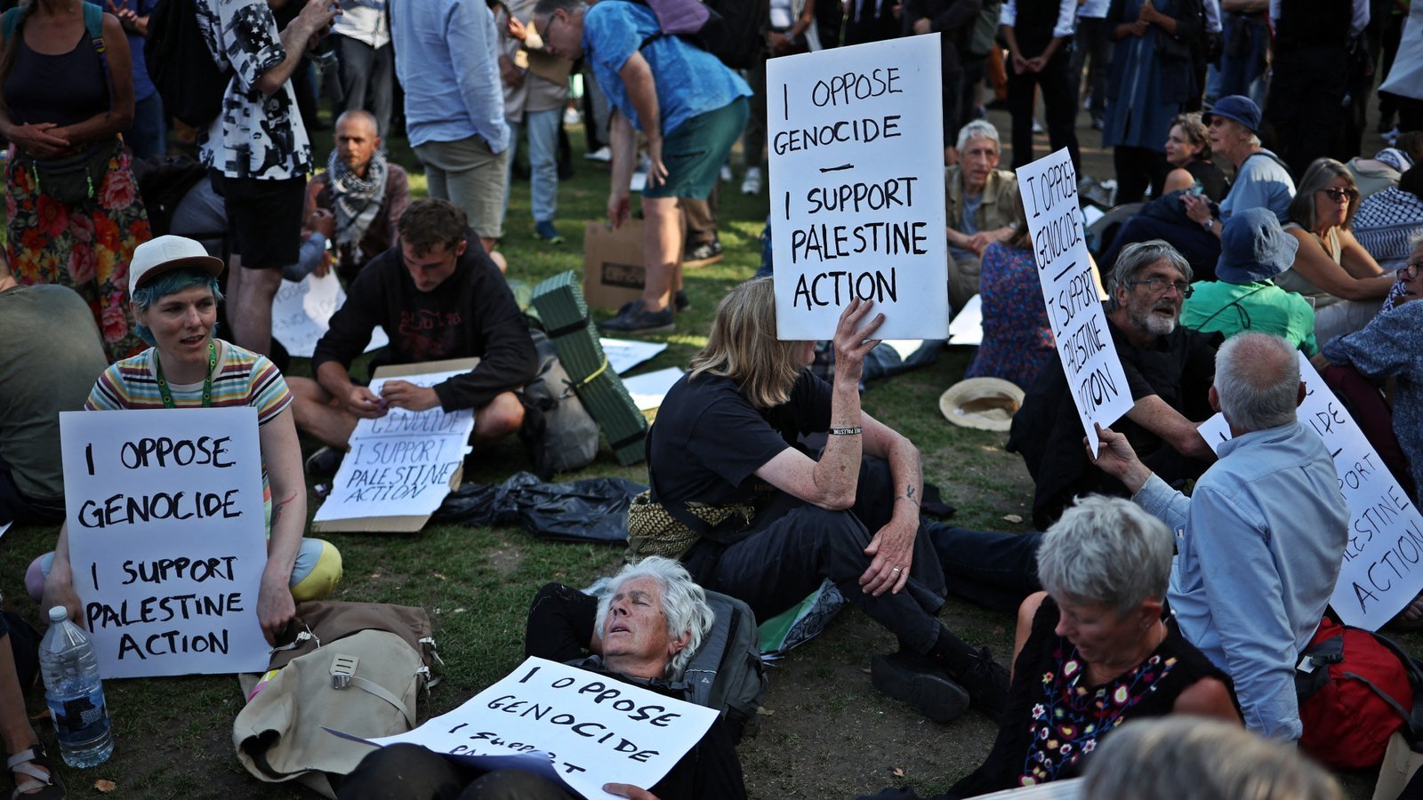 Tegen de genocide van Israël protesteren leidde tot arrestatie voor terrorisme