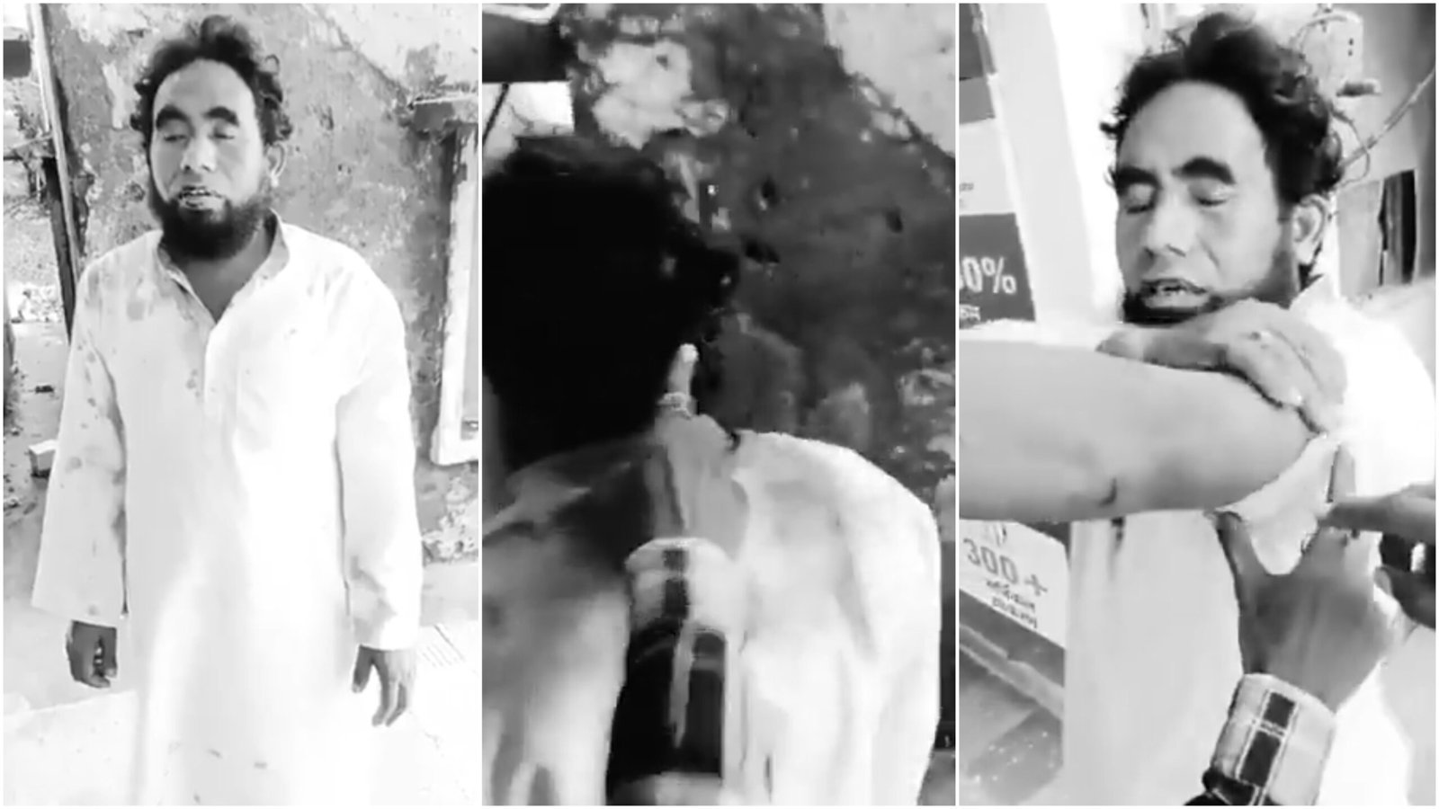 In Aligarh werd een imam aangevallen toen hij om 'Jai Shri Ram' vroeg