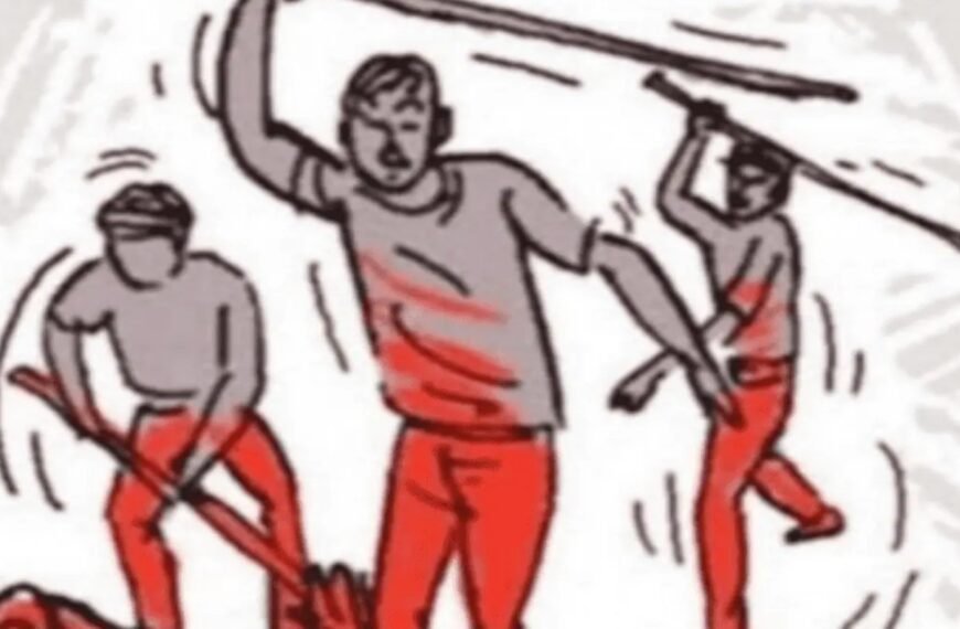 In Uttar Pradesh werd een moslimman in elkaar geslagen om een park