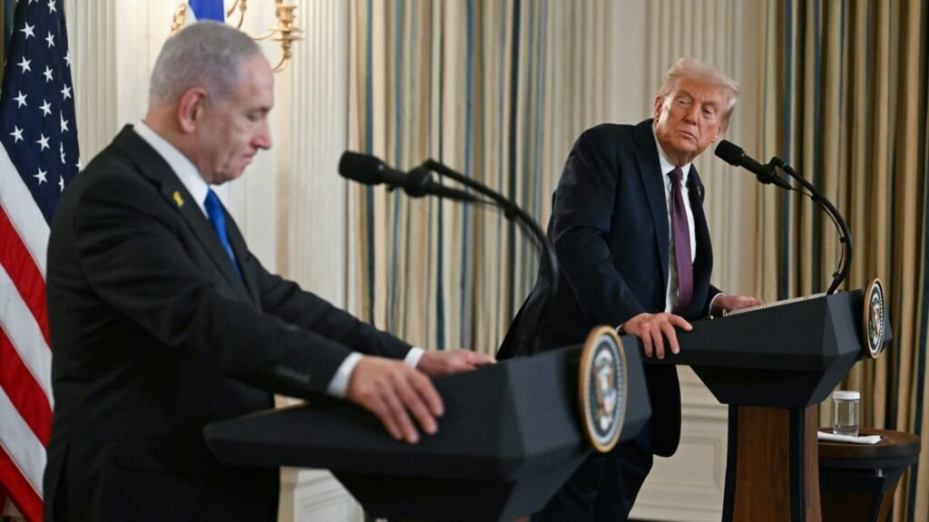Trump kondigt 'historisch' vredesakkoord aan voor de Israël-Gaza-oorlog