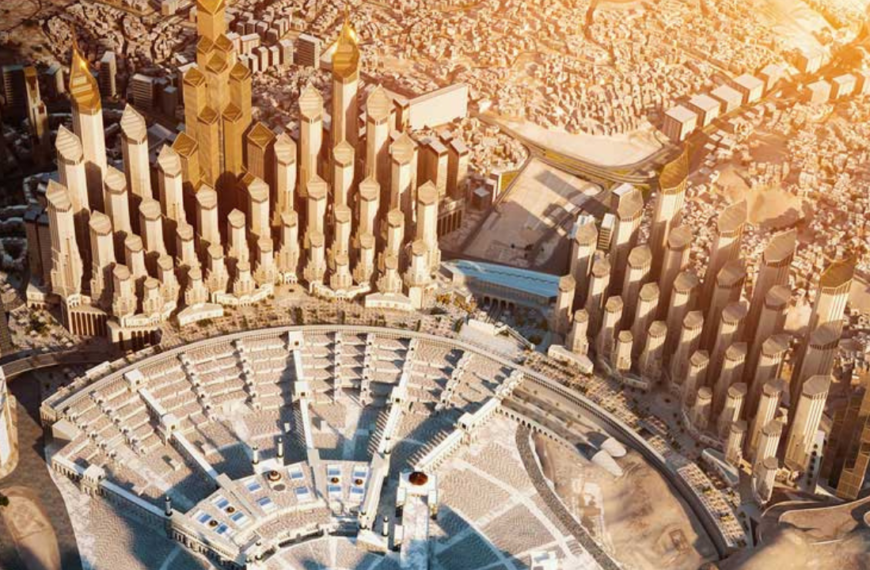 Het Heilige Luxe maken: Het Nieuwe Mekka-project Veroorzaakte Discussie