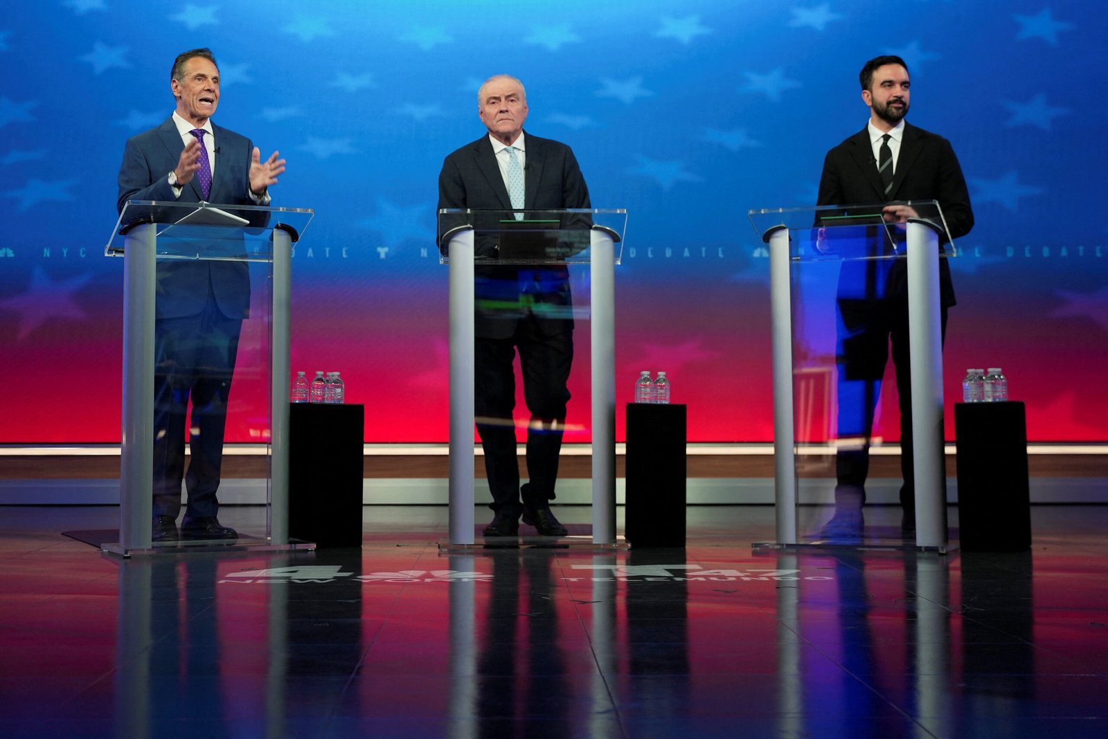 In de gemeentelijke discussie in New York werden opnieuw vragen over Israël aan Mamdani gesteld