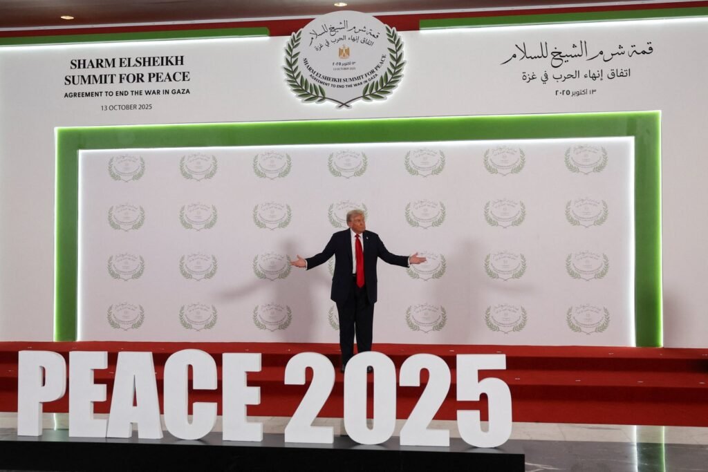 Trump verklaarde 'vrede in het Midden-Oosten' tijdens zijn toespraak in Egypte