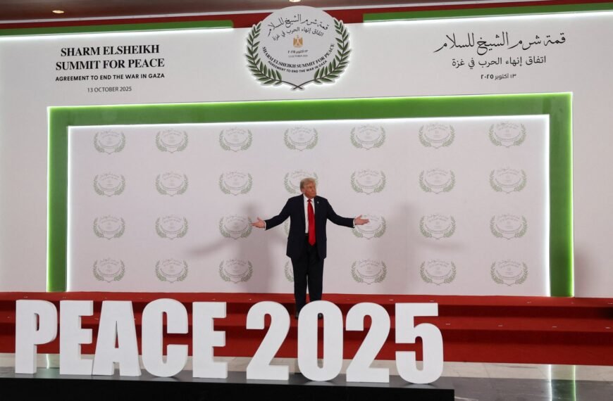 Trump verklaarde 'vrede in het Midden-Oosten' tijdens zijn toespraak in Egypte