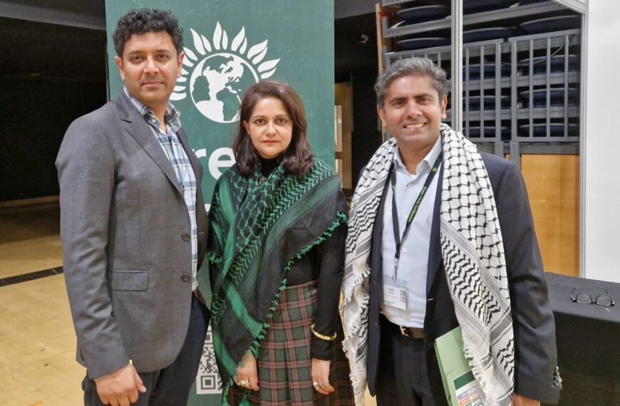 Wij komen, verwacht Corbyn en Sultana niet: Groene Partij conferentie