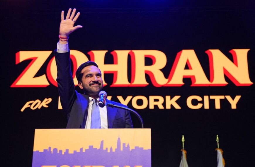 Mamdani is de eerste moslim burgemeester van NYC!