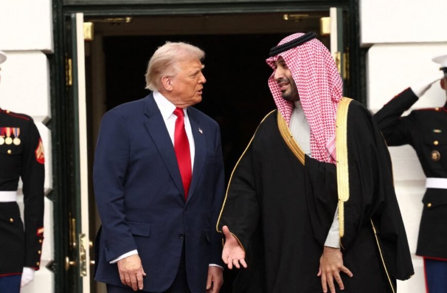 Saudi-Arabië's kroonprins Mohammed bin Salman, na 7 jaar weer in het Witte Huis