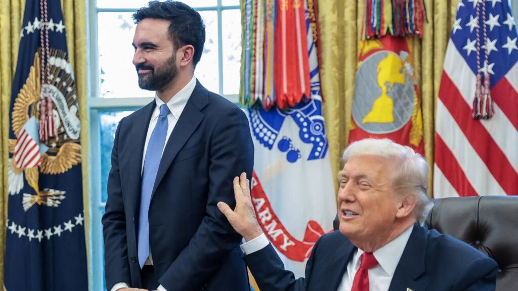 Trump had een 'geweldig' gesprek met de burgemeester van NYC, Mamdani