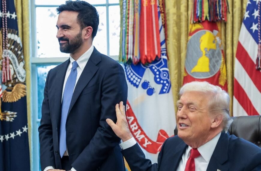 Trump had een 'geweldig' gesprek met de burgemeester van NYC, Mamdani