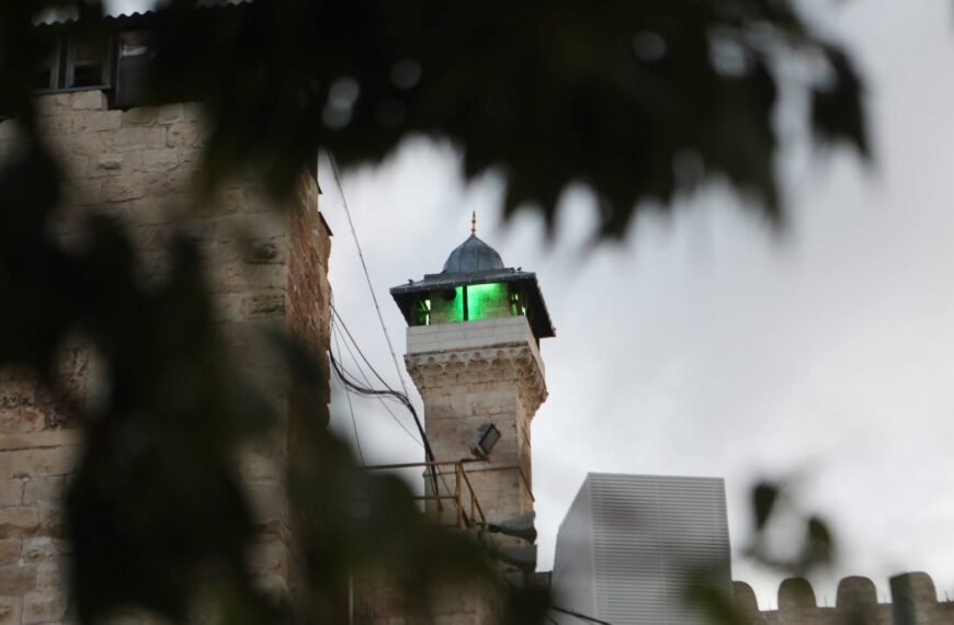 Annulering van de Ibrahimi Moskee door Israël