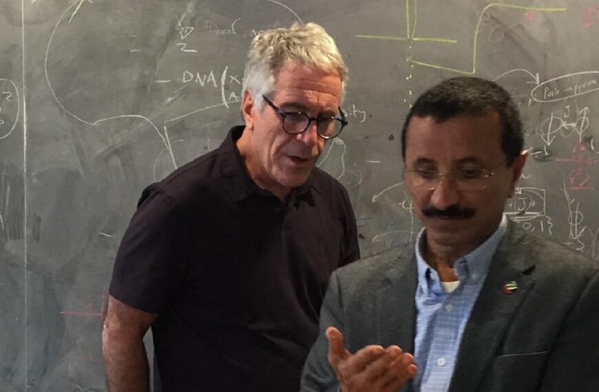 Jeffrey Epstein en Emirati Miljardair