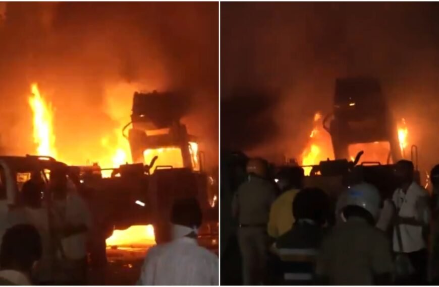 Maharashtra'da Protestocularla Polis Çatıştı, Kur'an İddialarıyla