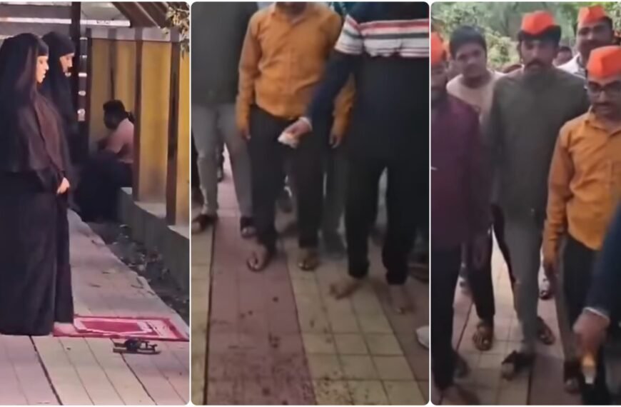 Maharashtra'da Sağcı Grubun Kadın Namazı Sonrası Süt İkizleri