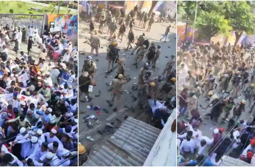 Bareilly'deki Protesto Şiddetlendi: Polis Göstericilere Müdahale Etti