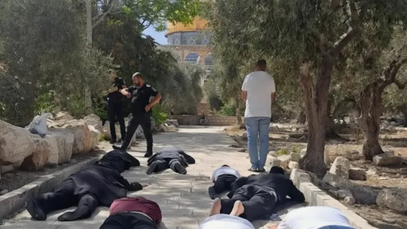 Yüzlerce İsrailli, Yahudi Yeni Yılı'nda Mescid-i Aksa'ya Girdi