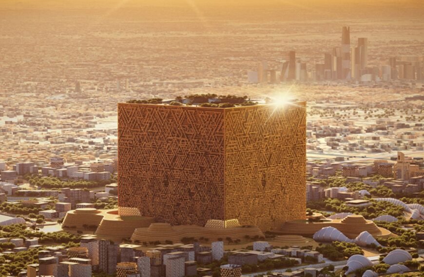 Mukaab: Suudi Arabistan tartışmalı küp yapısını durdurdu