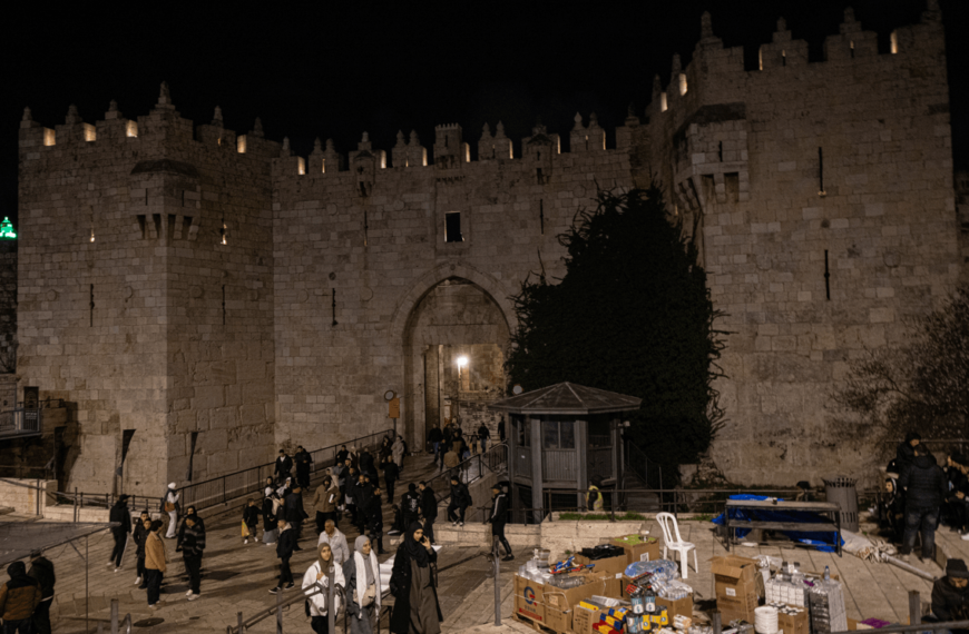 Jerusalem'de Ramazan Süslemeleri Yasaklandı