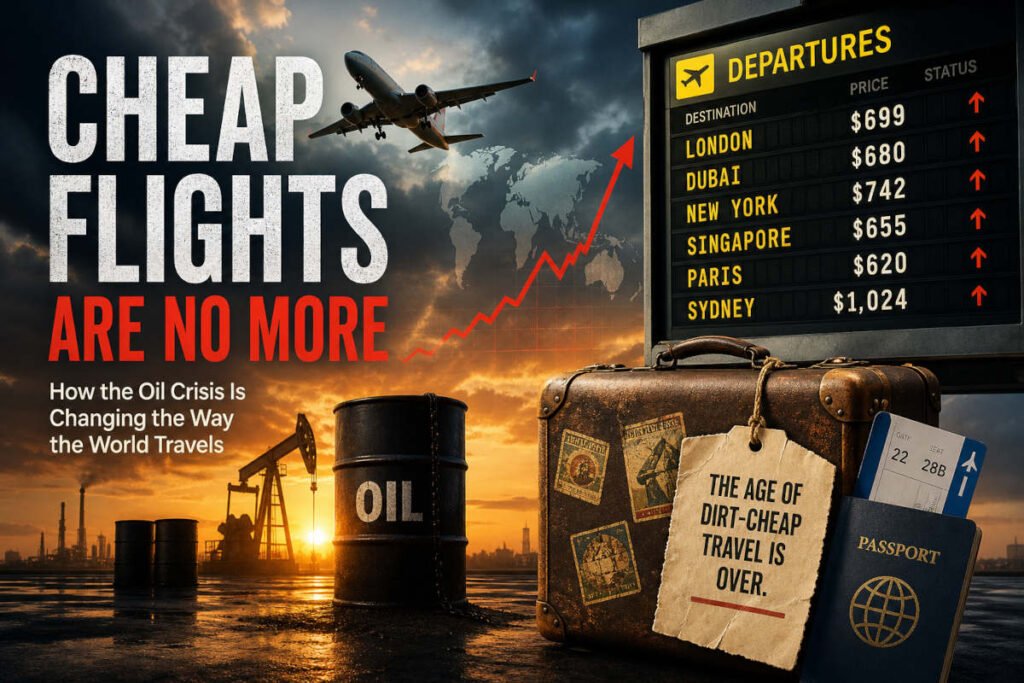 Ucuz Uçuşlar Bitti: Yeni Petrol Krizi Seyahati Şekillendiriyor